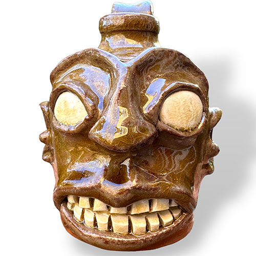 Greg Patton 5" Small Face Jug DP3704 SOLD